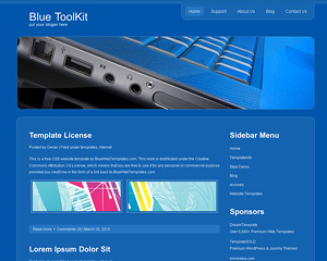 BlueToolkit Website Template