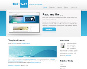 HighWay Website Template